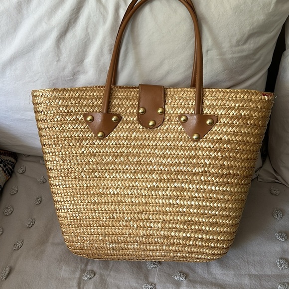 Vintage Bermuda Straw Bag Tourist/Travel - Picture 5 of 8